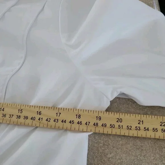 Laura Ashley Regatta Jacket Embellished White Full Zip Womens Sz. Med. MSRP $114 - Picture 12 of 16